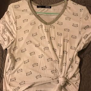 Crop top tee